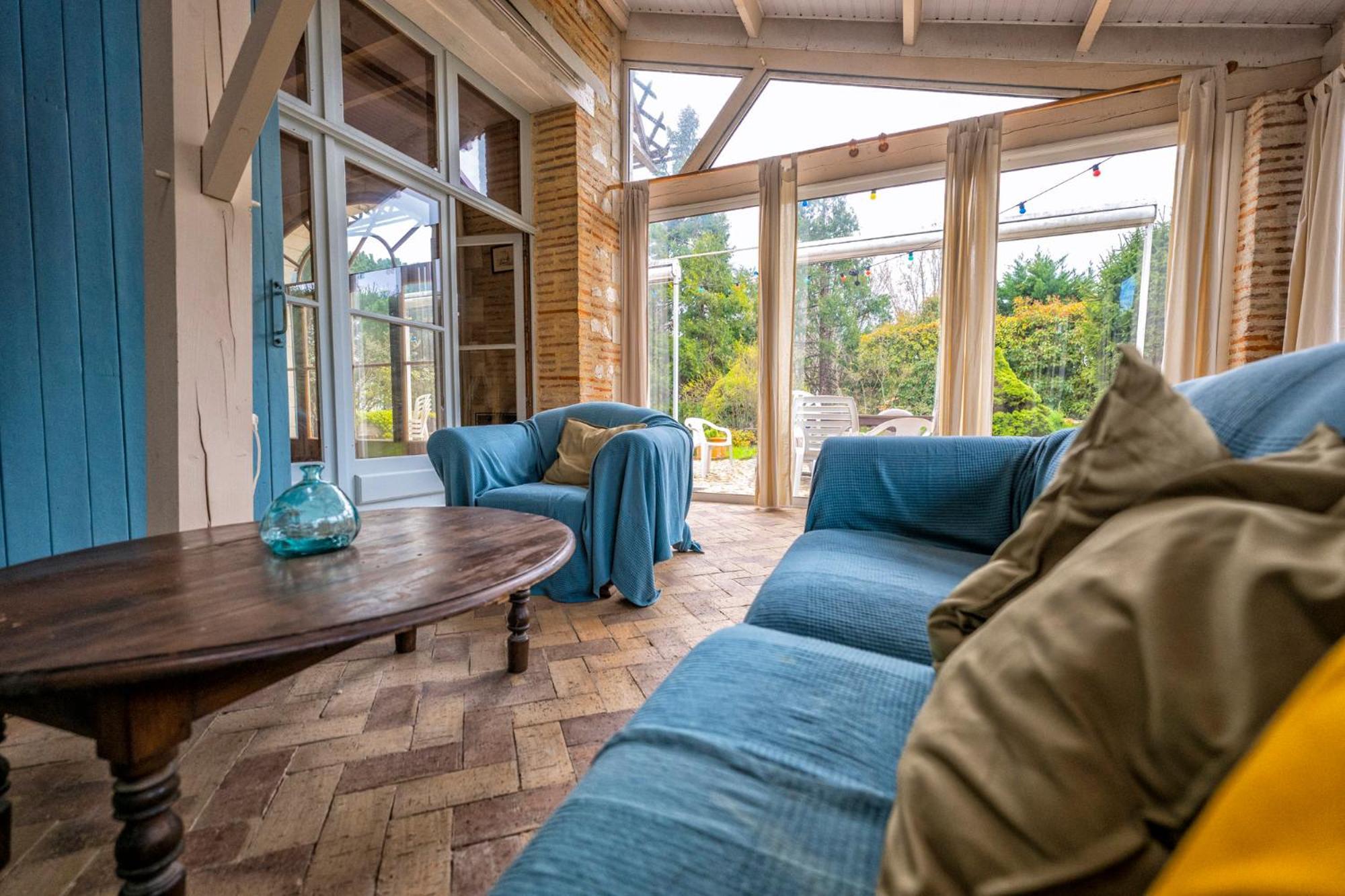 Charmante maison avec piscine Le Mas-dʼAgenais Extérieur photo