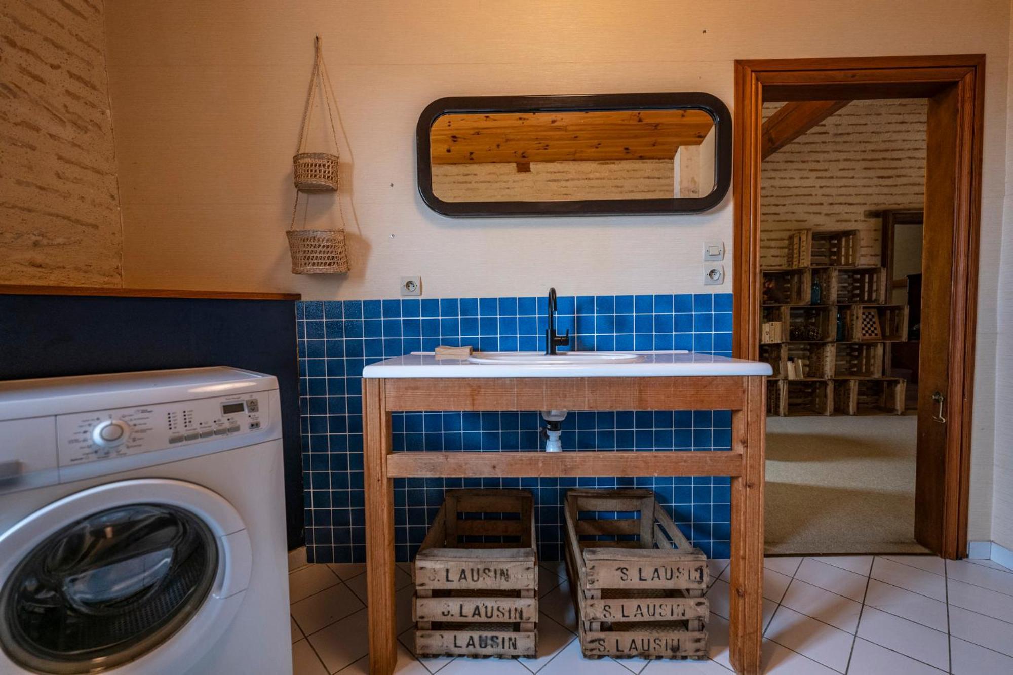Charmante maison avec piscine Le Mas-dʼAgenais Extérieur photo